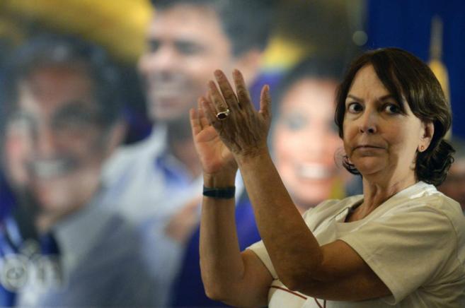 Mitzy Capriles de Ledezma, esposa del alcalde de Caracas.