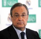 El presidente del Real Madrid, Florentino Prez