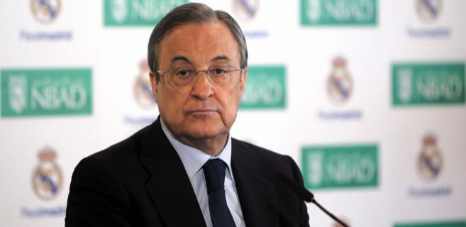 El presidente del Real Madrid, Florentino Pérez, en una imagen de...