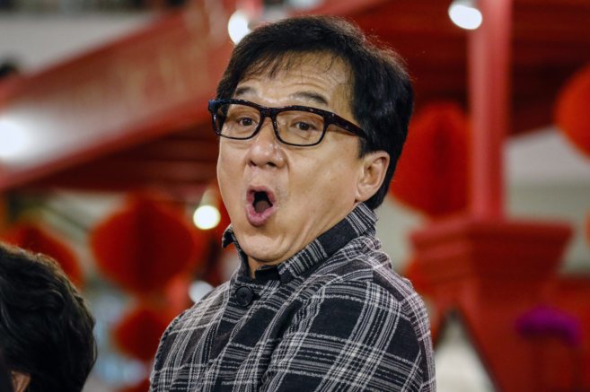 Jackie Chan, el pasado febrero en un estreno.