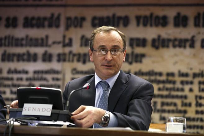 El ministro de Sanidad, Servicios Sociales Alfonso Alonso,en un acto...