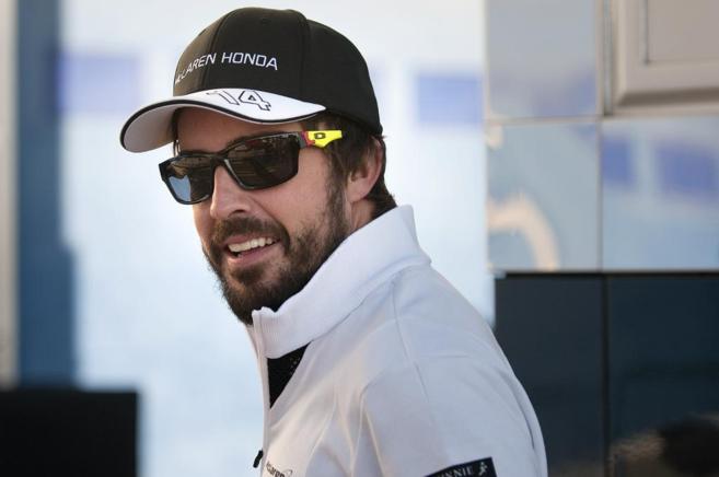 Fernando Alonso, el pasado 1 de febrero en Montmel.