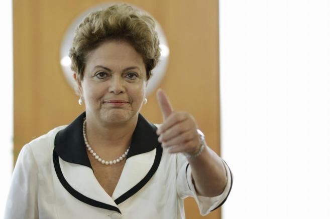 La preseidenta brasilea Dilma Rousseff.