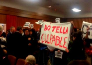'Escrache' a la alcaldesa Ana Botella.