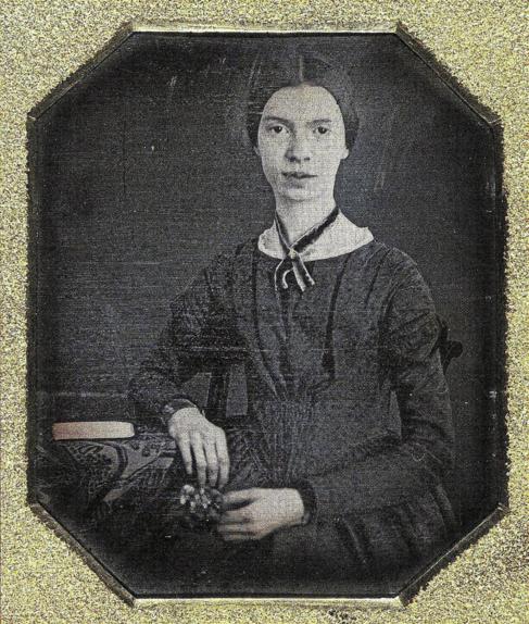 Emily Dickinson, en 1846, en la nica fotografa que se conserv...