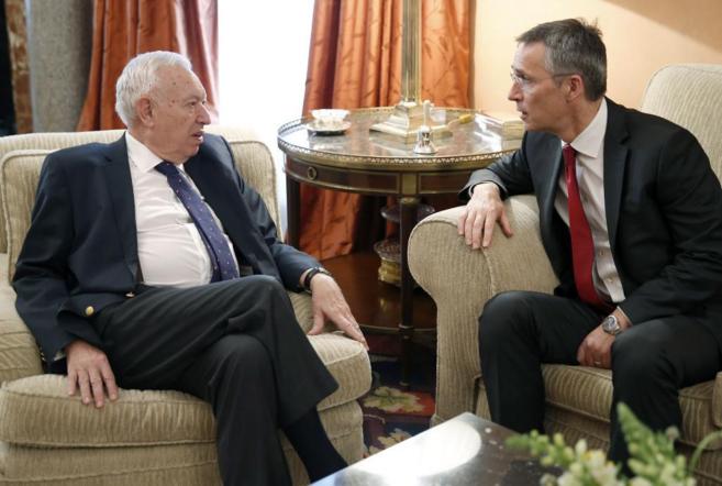 Garca-Margallo este jueves con el secretario general de la OTAN,...
