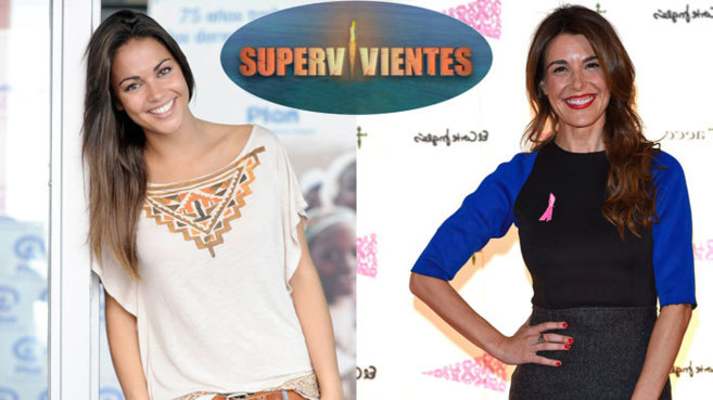 Las presentadoras Lara lvarez y Raquel Snchez-Silva.