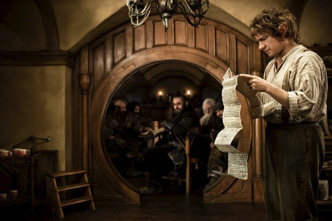 Bilbo Bolsón, según Peter Jackson. E.M.
