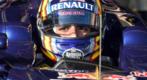 Scuderia Toro Rosso's Spanish driver Carlos Sainz Jr is pushed...