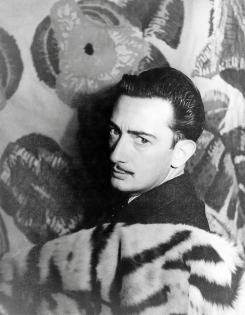 Retrato de Dalí.