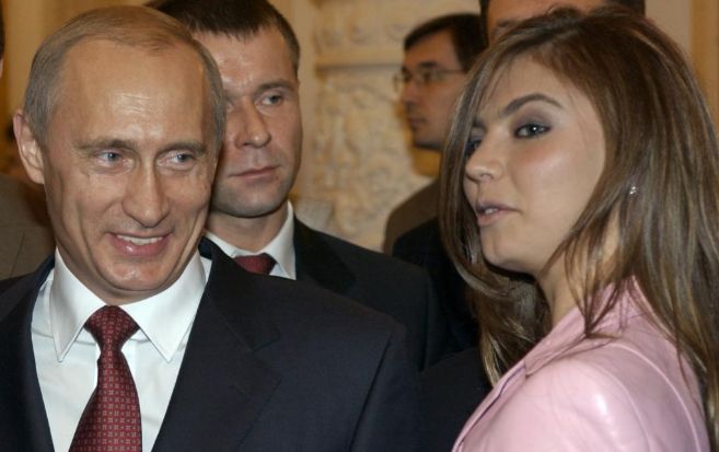 Vladimir Putin y su presunta novia, la ex gimnasta Alina Kabayeva.