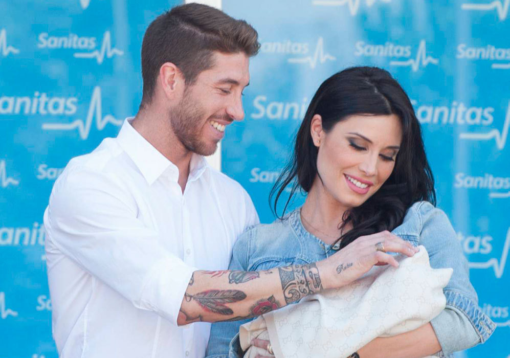 El 6 de mayo de 2014, Pilar Rubio da a luz a su primer hijo, Sergio...