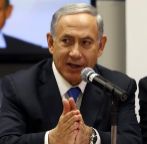 El primer ministro Benjamin Netanyahu durante un acto del Likud.