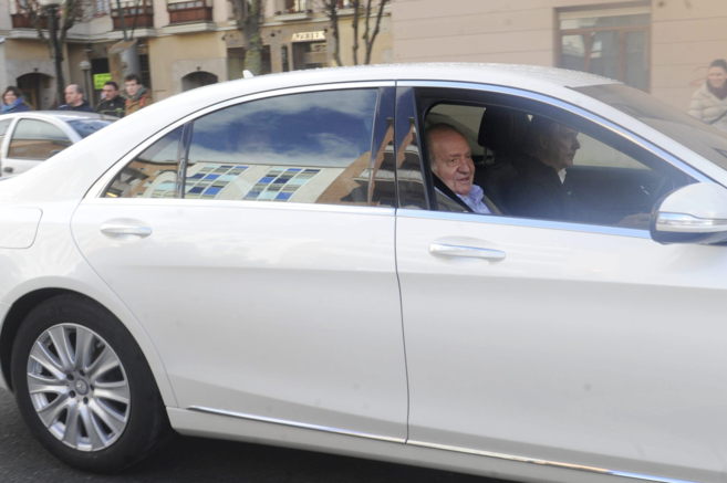 El Rey Juan Carlos, en Vitoria la semana pasada.