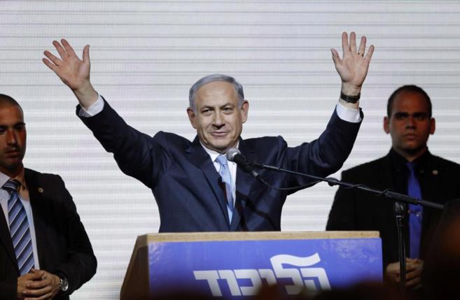 Netanyahu celebra su victoria.
