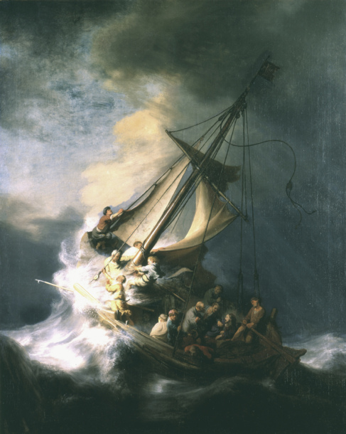 La tormenta en el mar de Galilea', pieza de Rembrandt sustrada en...