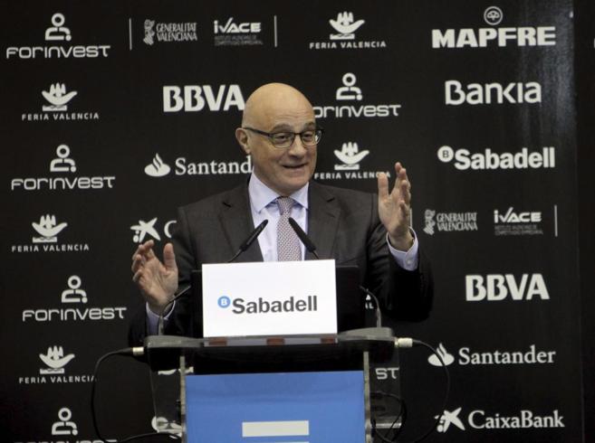 José Oliu, presidente del Banco Sabadell.
