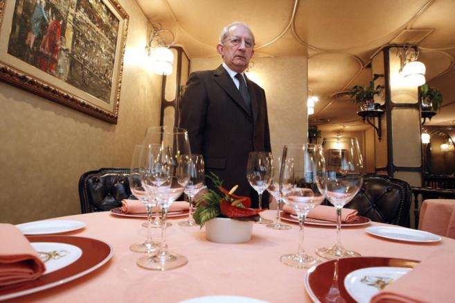 Jos Monge propietario del restaurante Via Veneto de Barcelona