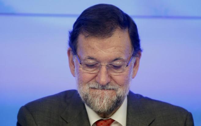 Mariano Rajoy, este lunes, en la reunión del Comité Ejecutivo.