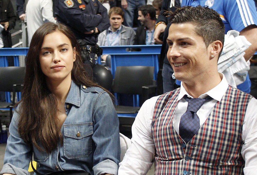 Cristiano Ronaldo e Irina Shayk. Suponemos que, a estas alturas, ya se...