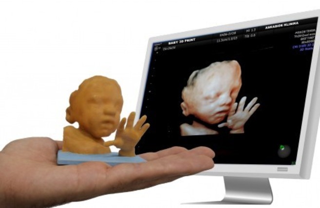 Un ejemplo de figura impresa en 3D con Baby3dprint.