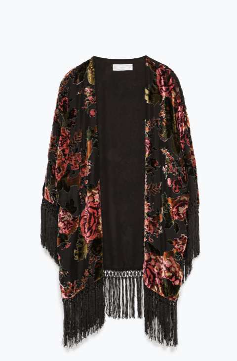 'Kimono', de Zara (49,95 euros).