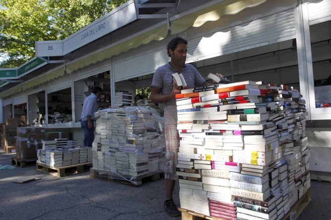 Imagen de la Feria del Libro de Madrid.