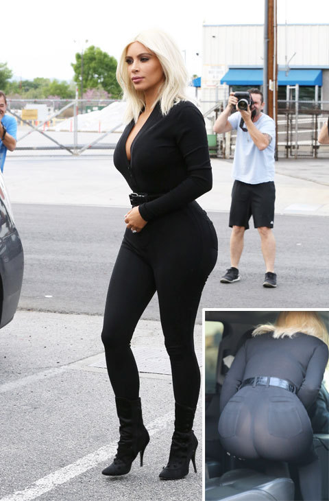 Kim Kardashian tuvo un desliz 'estilstico' esta semana, en el que...
