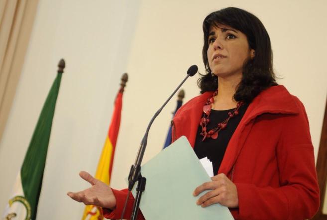 La lder de Podemos en Andaluca, Teresa Rodrguez.