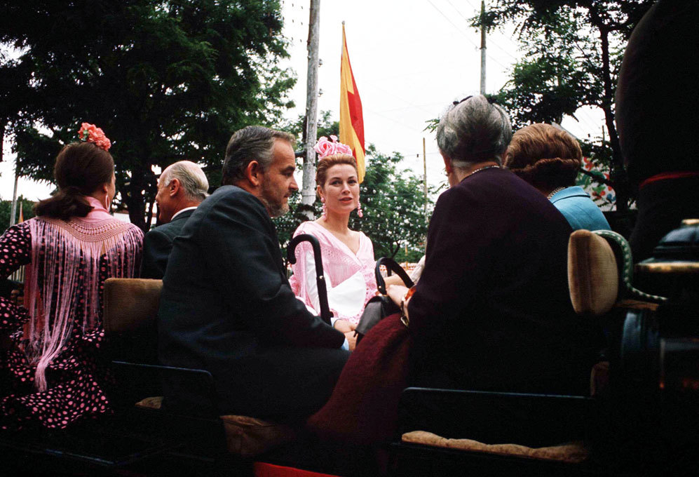 En 1966, Grace y Rainiero visitaron Sevilla y se dejaron fotografiar...