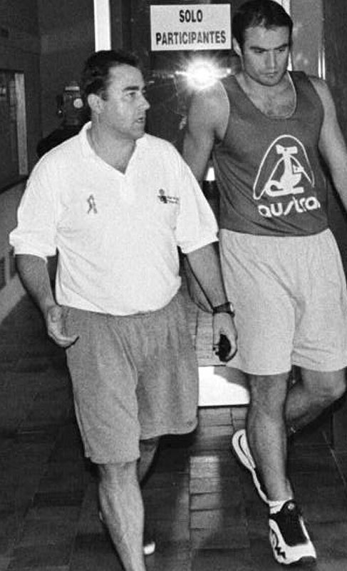 Aranzana y Lalo , en una imagen de 1998.