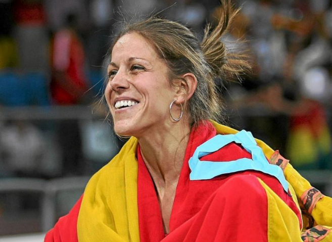 Natalia Rodrguez, tras la plata de pista cubierta de Doha en 2010.