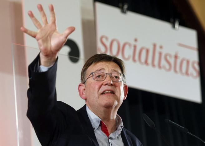El candidato socialista a la Presidencia de la Generalitat, Ximo Puig.