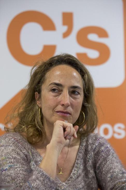 La candidata de Ciudadanos a la Generalitat, Carolina Punset.