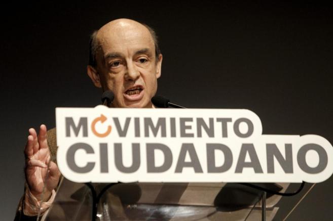 Fernando Maura en un acto de Movimiento Ciudadano, en diciembre.