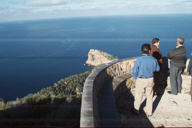 La roca de Sa Foradada vista desde el mirador de Son Marroig.