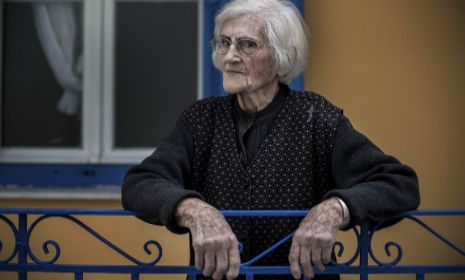 Evaguelia Karnava cumplir 100 aos en los prximos meses.