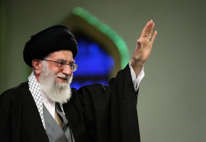El lder supremo de Irn, el ayatol Ali Jamenei, en Tehern.