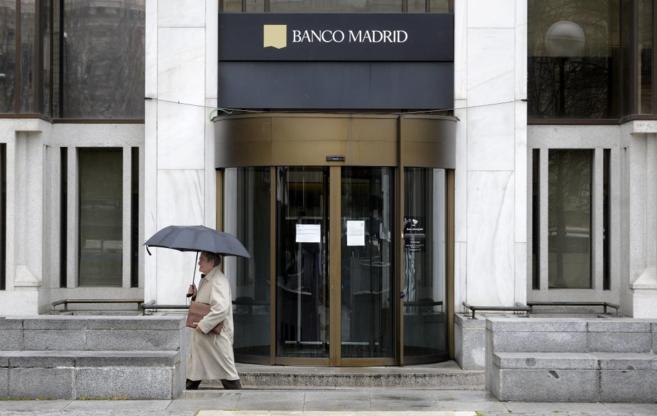 Imagen de la oficina principal de Banco Madrid.