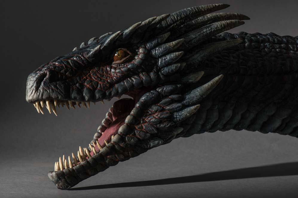 Drogon, una de las 'criaturitas' de Khaleesi.