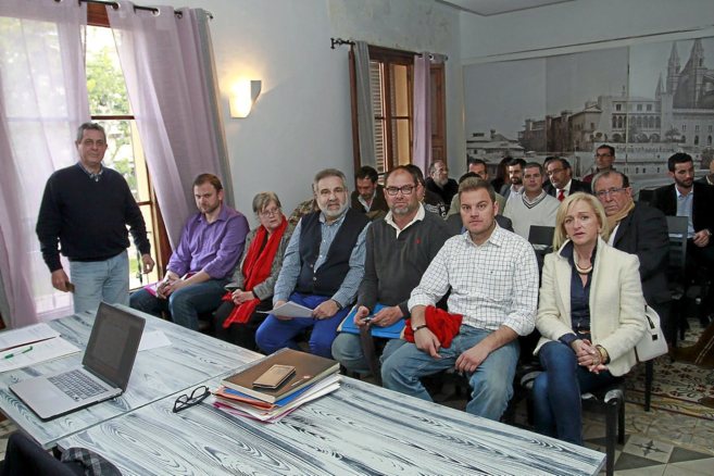 Imagen de la asamblea de Ciudadanos de Baleares celebrada la semana...