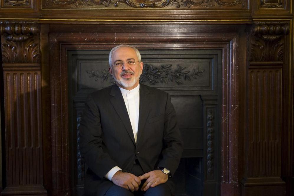 El ministro de Exteriores iran, Mohamad Javad Zarif, fotografiado en...