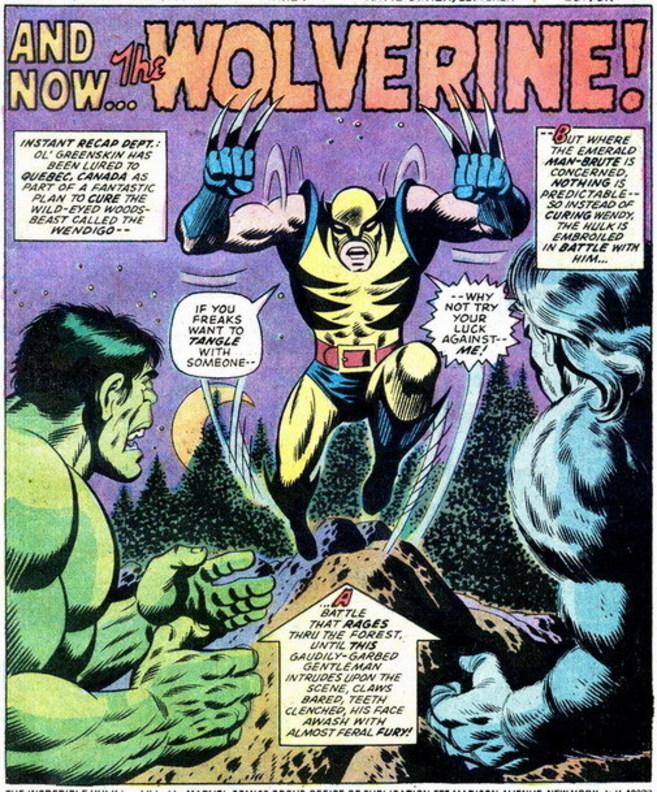 Primera pgina de 'The Incredible Hulk # 181', obra de Herb...