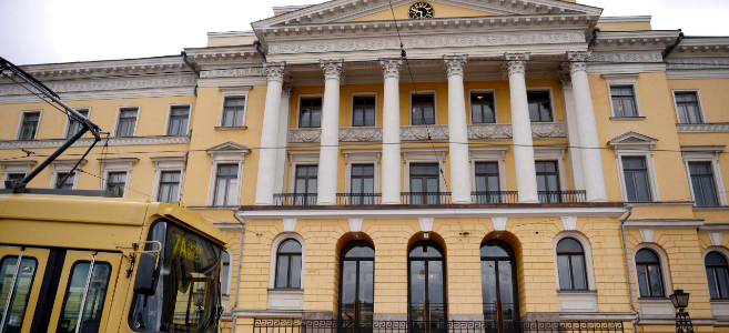 Sede del Gobierno de Finlandia en Helsinki.