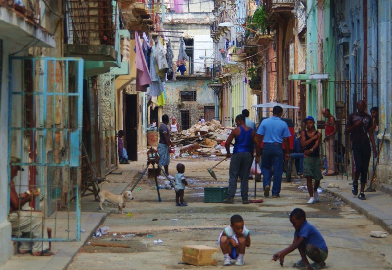 Imagen de la Habana vieja en la actualidad.