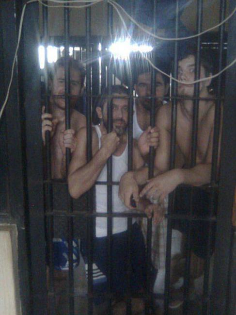Espaoles recluidos en la crcel de La Joya, Panam