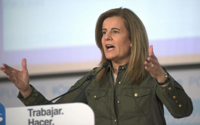 La ministra de Empleo y Seguridad Social, Fátima Báñez