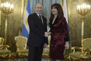Putin y Fernndez de Kirchner, en el Kremlin.