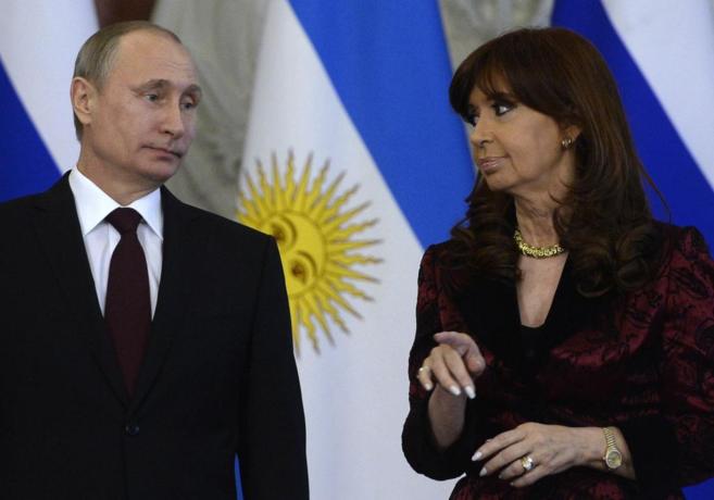 Kirchner se ha reunido esta semana con Putin en Moscú. Claramente, el...