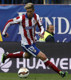 Fernando Torres, durante el partido frente al Elche.